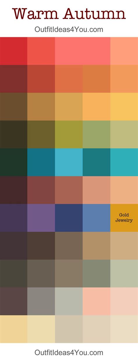 The 25 Best Autumn Color Palette Ideas On Pinterest Fall Color