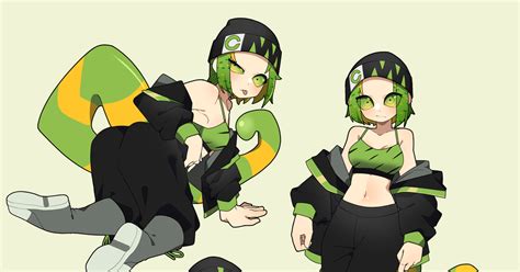 Non Human Monster Girl Inhuman Girl Chameleon Girl🦎 Pixiv