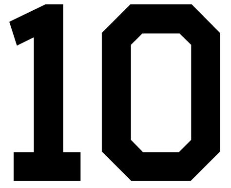 10 Number Png All Png All