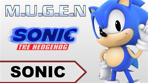 Mugen Sonic The Hedgehog Character Demonstration Youtube