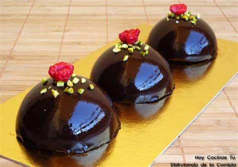 Podemos decir que los macarrones. Hoy Cocinas Tú: Semiesferas de Chocolate | Receta ...