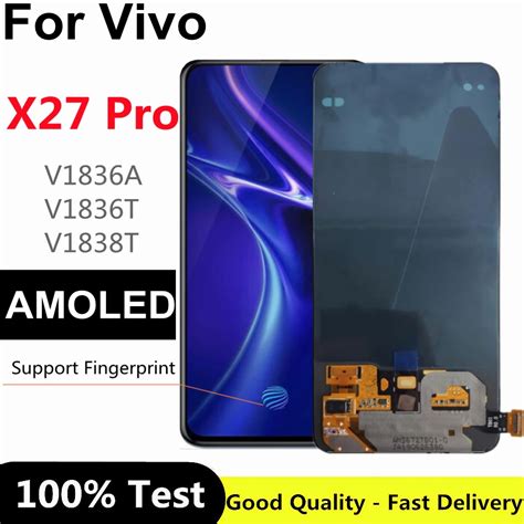 67 Amolcd For Vivo X27 Pro Lcd Display Touch Screen Digitizer