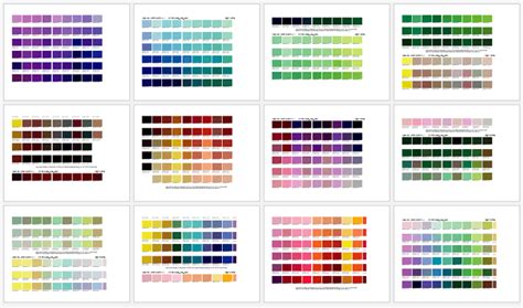 Free Pantone Color Chart Pdf Kb Page S Pantone Color Chart Sexiz Pix