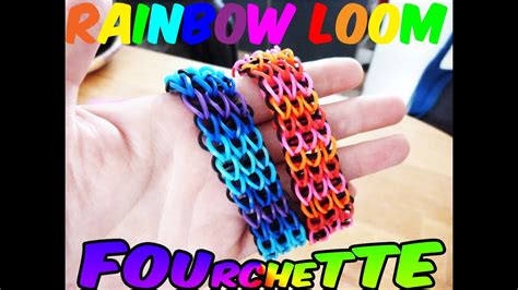 Tuto Bracelet Rainbow Loom Original Triple Sans Machine En Français