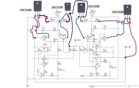 This board can convert stereo audio input to. 2sc5200 Amplifier Circuit Diagram