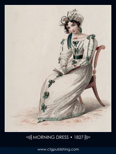 Morning Dresses Circa 1810 To 1820 London Fashion Designs