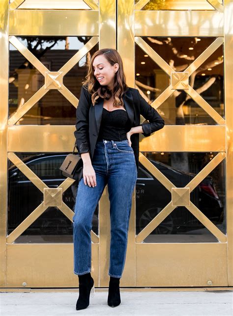 How To Wear The Corset And Jeans Celebrity Style Trend Sydne Style