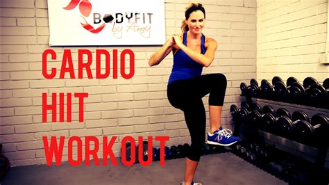 Minute Cardio Hiit Workout No Equipment At Home Workout For Heart Pumping Cardio Youtube