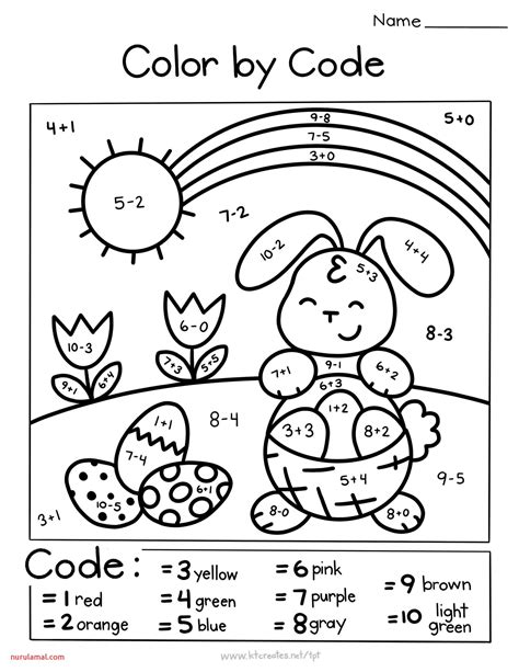 Free Printable Easter Writing Worksheet For Kindergarten Easter