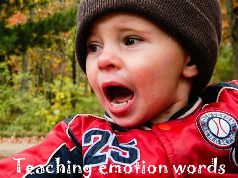 Teaching emotion words - Speechbloguk