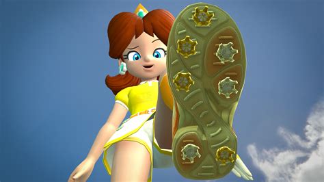 Princess Daisy About To Stomp On You By Gtsenthusiast On Deviantart