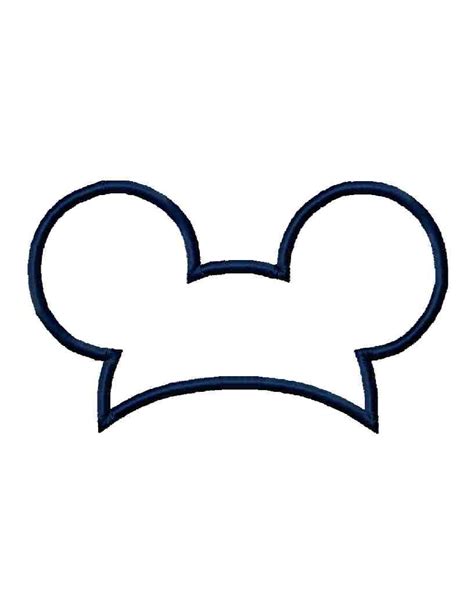 Printable Mickey Mouse Ears