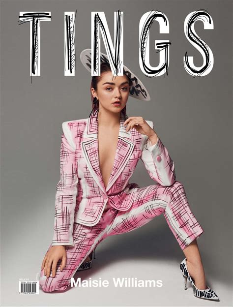 Maisie Williams For Tings Cover Magazine 2019 Gotceleb