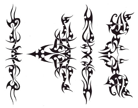 In many ways, the history of humankind is the history of good vs evil. tribal armband tattoos | band tattoo img24 «Armband ...