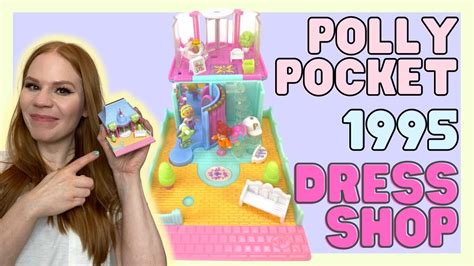 Toy Tour 1995 Pollyville Dress Shop Vintage Polly Pocket Collection