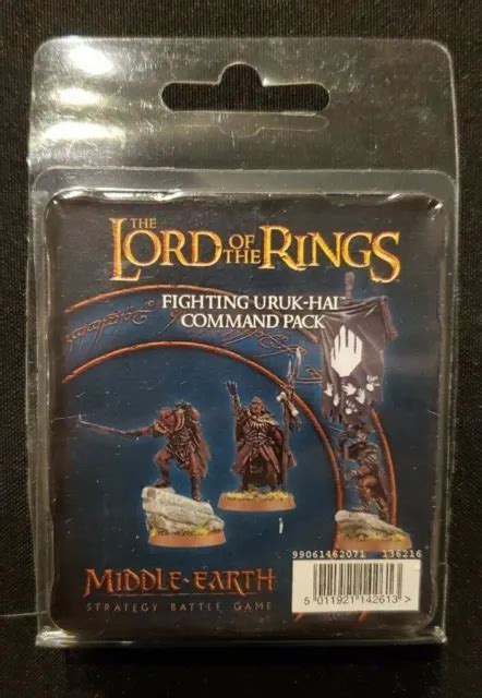 Middle Earth Strategy Battle Game Fighting Uruk Hai Command Pack Gw