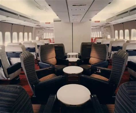 American Airlines 747 First Class Dining Zone Airline Interiors