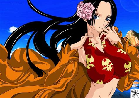 Empress Boa Hancock One Piece Anime Summer Drawings Fan Art