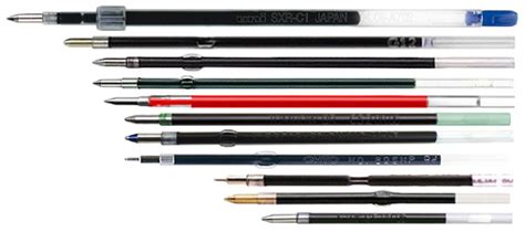 Guide To Ballpoint Pen Refills The Pen Refill Guide