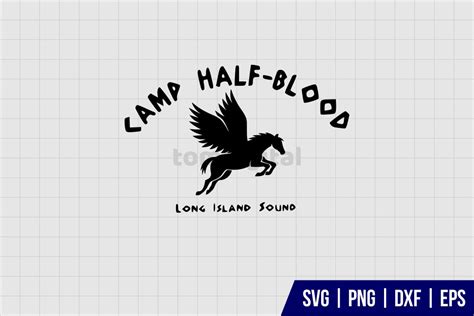 Camp Half Blood Svg Gravectory