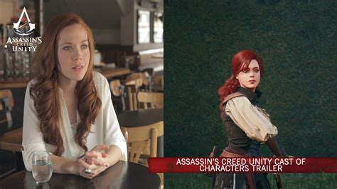Assassins Creed Unity Cast Of Characters Trailer Scan Youtube