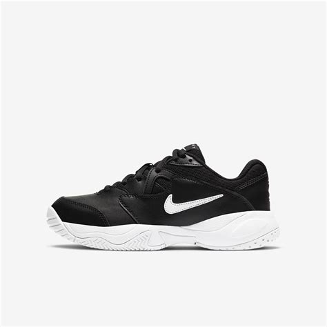 Nike Kids Court Lite 2 Tennis Shoes Blackwhite