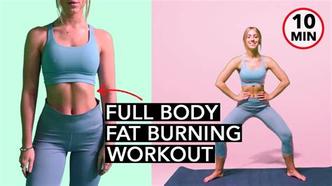 Minute Full Body Fat Burning Workout At Home No Equipment Youtube