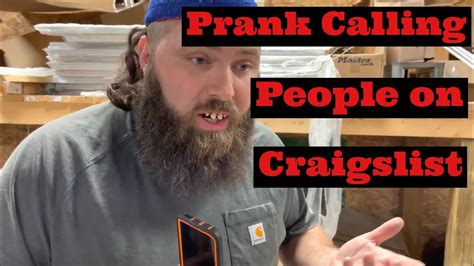 prank calling people on craigslist youtube