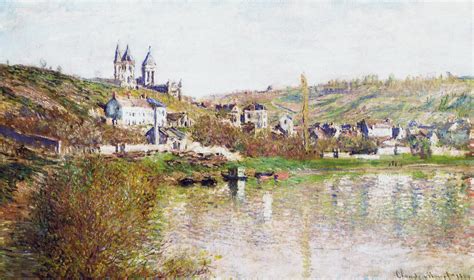 The Hills Of Vetheuil Claude Monet Wikiart Org