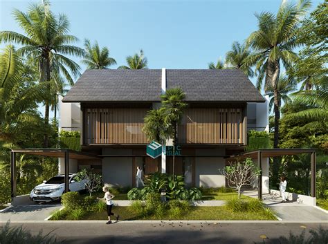 Modern Tropical House Type Behance