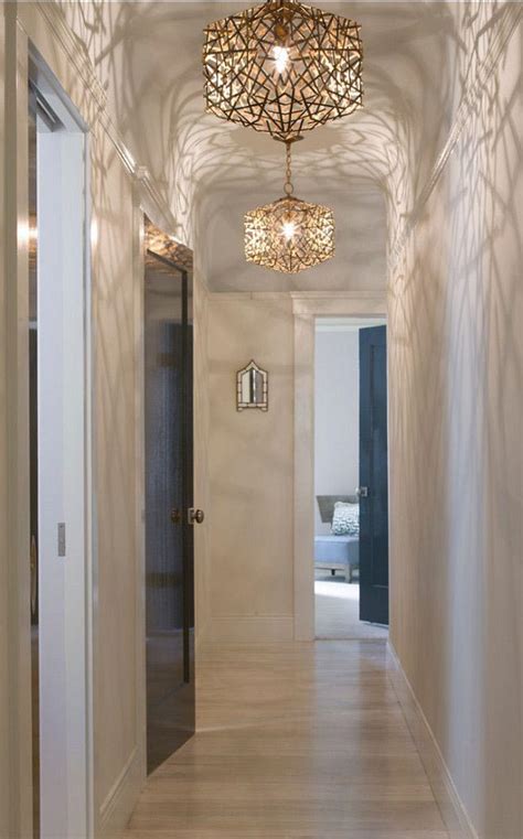 Space Transformation With Hallway Light Fixtures Light