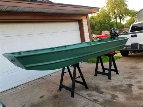 12 Ft Aluminum Jon Boat 2014 5hp 4 Stroke Mercury Outboard For Sale