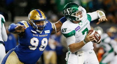Blue Bombers Persevere To Set Up Grey Cup Rematch Vs Tiger Cats
