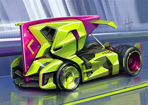 Car Sports Car Concept Car Concept Art Racing Aleksandr Sidelnikov