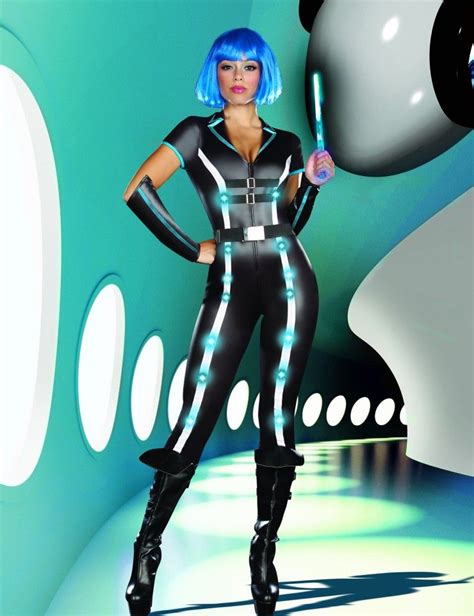 Womens Sci Fi Costume Light Up By Dreamgirl Sci Fi Costume Sci Fi