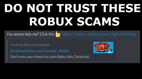 DO NOT TRUST THESE ROBUX SCAMS The Roblox Christmas Robux Event Scam YouTube
