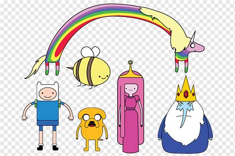 Cartoon Character Illustration Adventure Time Battle Party Finn The