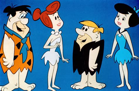 The Flintstones Fred Wilma Flintstone Barney Betty Rubble Vintage Cartoon Classic