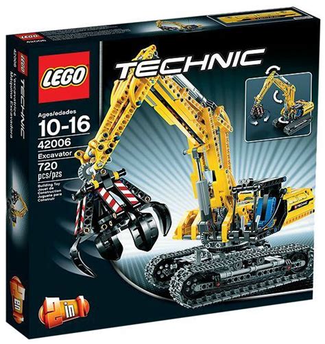 Lego Technic Excavator 42006 Toy At Mighty Ape Nz