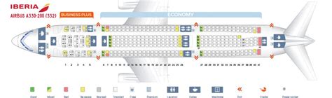 Plan De Cabine Iberia Airbus A350 900 Seatmaestro Fr