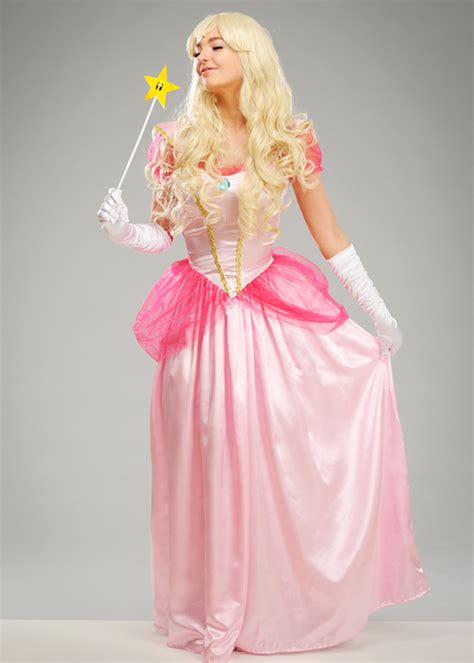 Womens Pink Princess Peach Style Costume [84561 2 3] Struts Party Superstore
