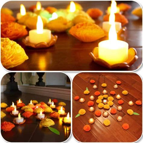 Easy Candle Holders With Clay In 2020 Diwali Candles Easy Candles