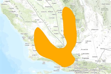 California Condor Range Map