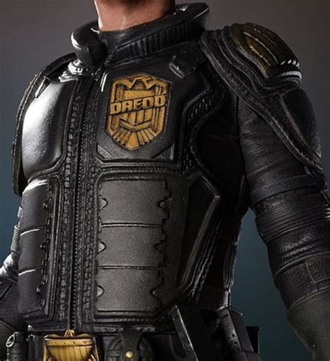 Judge Dredd Chest Armor And Shoulders Cosplay Costume Karl Urban Etsy