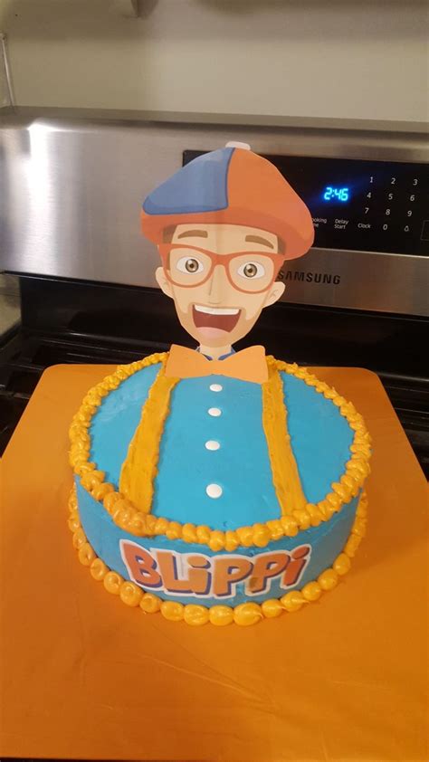 Blippi Birthday Cake 3rd Birthday Cakes Boy Birthday Parties Diy