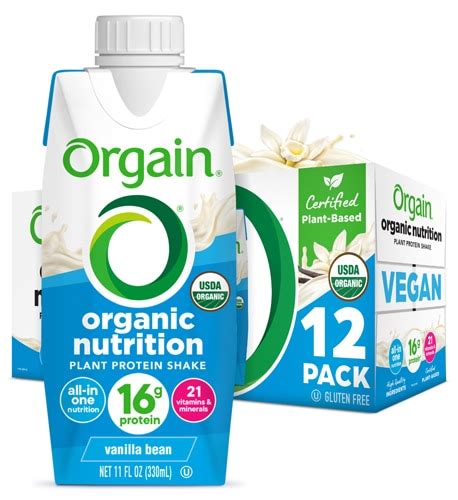 Купить Протеиновые коктейли Organic Nutrition Веганский протеиновый ...