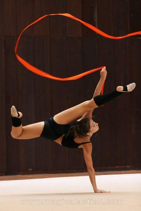 Rhythmic Gymnastics Ribbon Rhythmic Gymnastics Training Gymnastics
