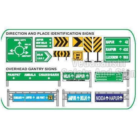 Direction And Place Destination Highway Traffic Signs At Best Price In