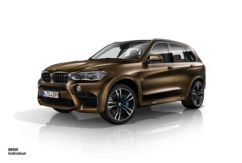 Bmw X5 M And X6 M Dress Up In Pyrite Brown And Azurite Blue Individual