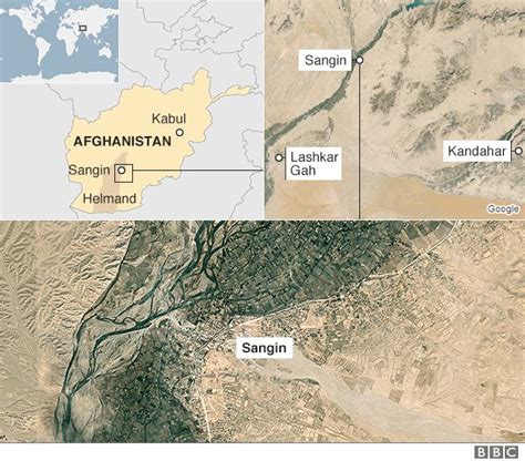 afghanistan sangin almost entirely in taliban hands bbc news